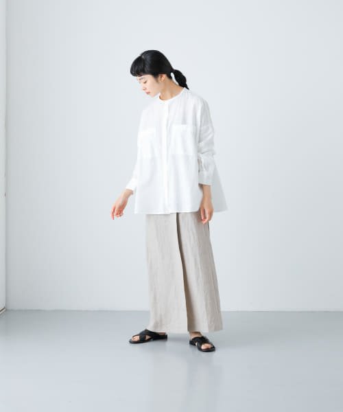 KAGURE(かぐれ)/ダブルポケットワイドシャツ/img12