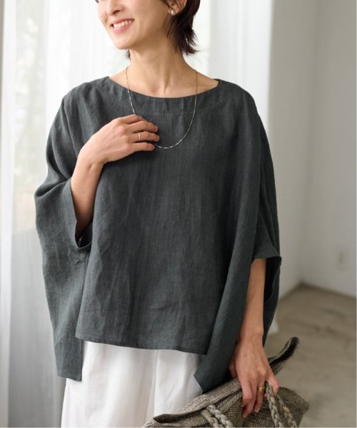 《WEB限定追加》No.14フレンチリネンポンチョプルオーバー 人気・おすすめ｜使いやすい・旅行におすすめ 品質保証 全国発送 日本国内発送・最短翌日お届け