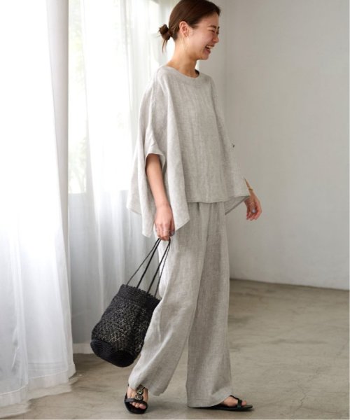 《WEB限定追加》No.14フレンチリネンポンチョプルオーバー 人気・おすすめ｜使いやすい・旅行におすすめ 品質保証 全国発送 日本国内発送・最短翌日お届け