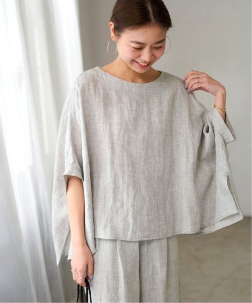 《WEB限定追加》No.14フレンチリネンポンチョプルオーバー 人気・おすすめ｜使いやすい・旅行におすすめ 品質保証 全国発送 日本国内発送・最短翌日お届け