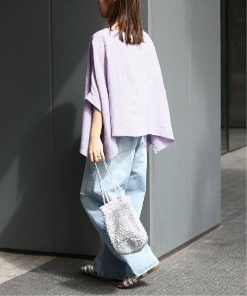 《WEB限定追加》No.14フレンチリネンポンチョプルオーバー 人気・おすすめ｜使いやすい・旅行におすすめ 品質保証 全国発送 日本国内発送・最短翌日お届け