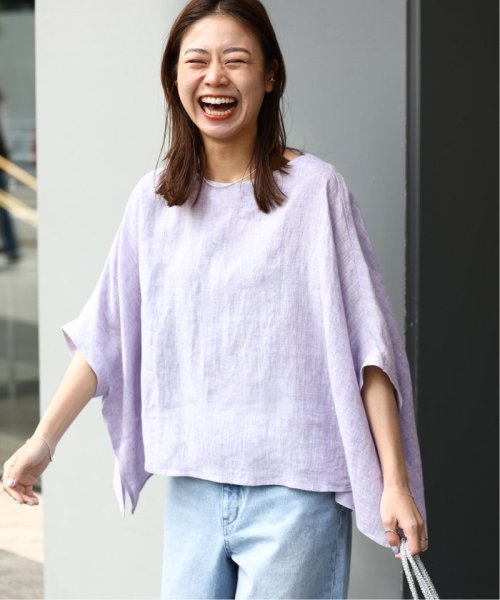 《WEB限定追加》No.14フレンチリネンポンチョプルオーバー 人気・おすすめ｜使いやすい・旅行におすすめ 品質保証 全国発送 日本国内発送・最短翌日お届け