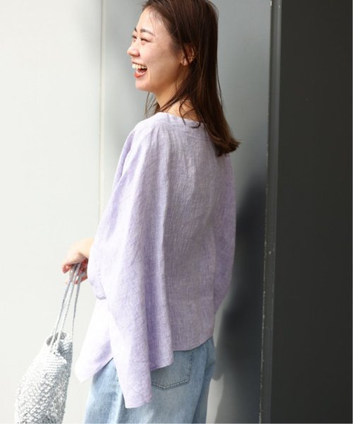 《WEB限定追加》No.14フレンチリネンポンチョプルオーバー 人気・おすすめ｜使いやすい・旅行におすすめ 品質保証 全国発送 日本国内発送・最短翌日お届け