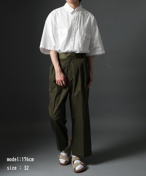 MAISON CLUB(MAISON CLUB)/【MAISON CLUB】British 40’s Gurkha Pants ブリティッシュグルカパンツ グルカパンツ タックパンツ ミリタリーパンツ /img15