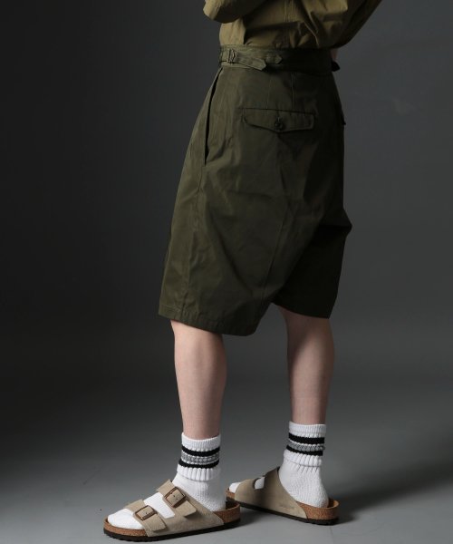 MAISON CLUB(MAISON CLUB)/【MAISON CLUB】British 80's Gurkha Shorts ブリティッシュグルカショーツ グルカパンツ ハーフパンツ ショーツ タックパンツ/img18