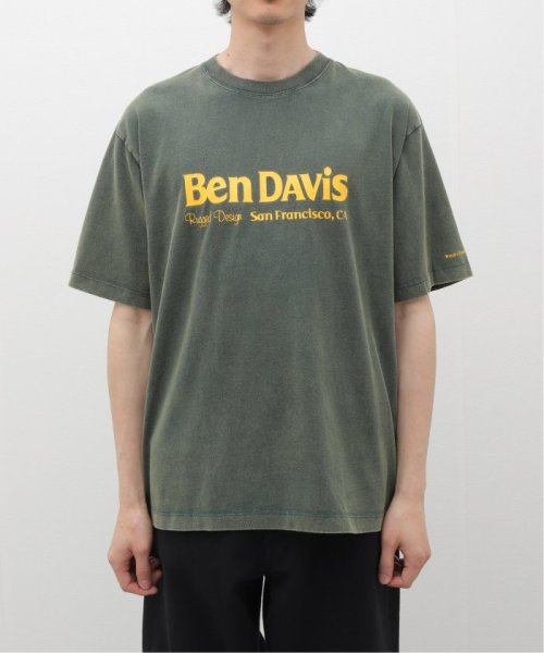 B.C STOCK(ベーセーストック)/BEN DAVIS / ベンデイビス front logo powder Tシャツ/img02
