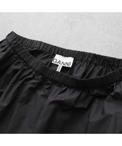 GANNI(ガニー)/GANNI ロングスカート Cotton Poplin Maxi Flounce Skirt/img06