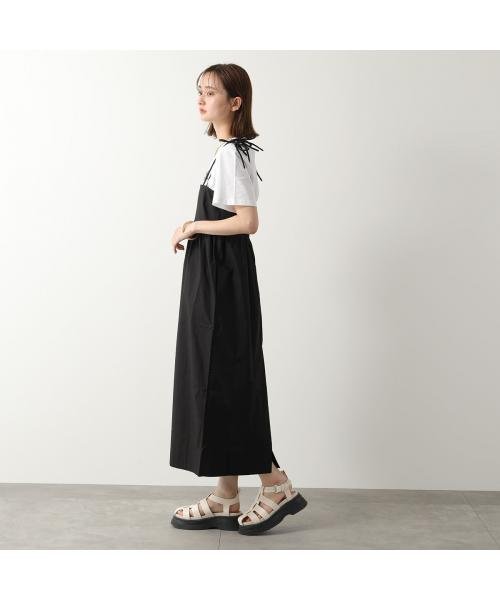 GANNI(ガニー)/GANNI ワンピース Cotton Poplin String Midi Dress/img04