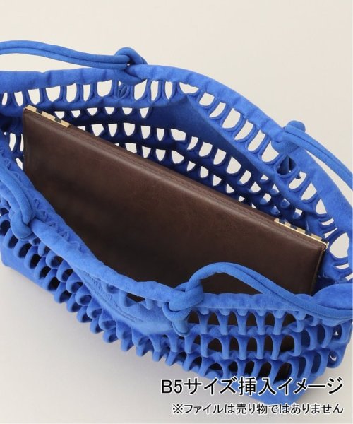 Spick & Span(スピック＆スパン)/≪一部店舗+WEB限定≫beautiful people konbu knit shopping busket bag 1415611942/img08