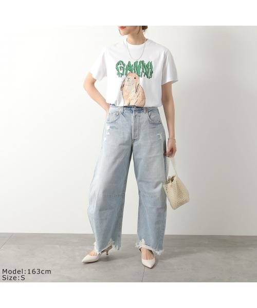 GANNI(ガニー)/GANNI 半袖 Tシャツ T－shirts Bunny クルーネック/img02