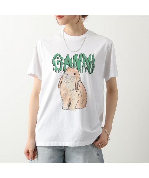 GANNI(ガニー)/GANNI 半袖 Tシャツ T－shirts Bunny クルーネック/img03