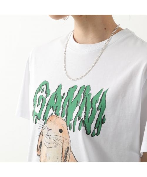 GANNI(ガニー)/GANNI 半袖 Tシャツ T－shirts Bunny クルーネック/img06