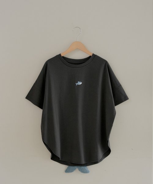 OLIVE des OLIVE(オリーブデオリーブ)/しっぽゆるキャラT　トップス　Tシャツ　半袖　春/img01