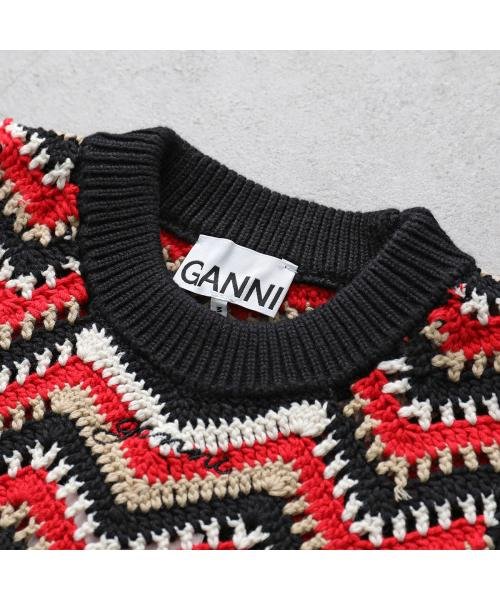 GANNI(ガニー)/GANNI ニットベスト Cotton Crochet Vest クロシェ/img07
