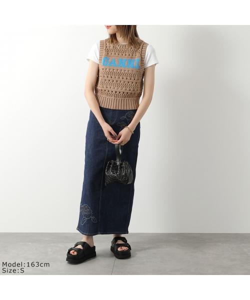 GANNI(ガニー)/GANNI ニットベスト Cotton Rope Short Vest/img03