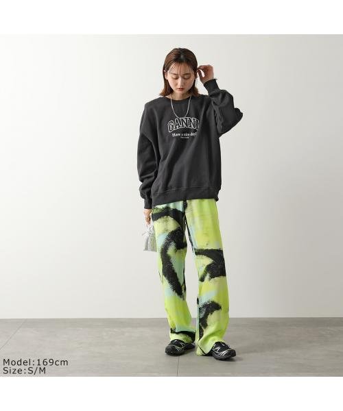 GANNI(ガニー)/GANNI スウェットシャツ ISOLI GANNI OVERSIZED SWEATSHIRT/img03