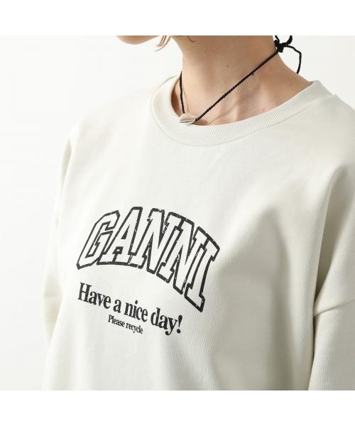 GANNI(ガニー)/GANNI スウェットシャツ ISOLI GANNI OVERSIZED SWEATSHIRT/img08