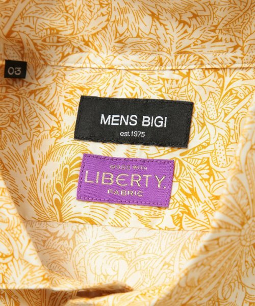 Men's Bigi(メンズビギ)/【Liberty】フラワープリント7分シャツ/img11