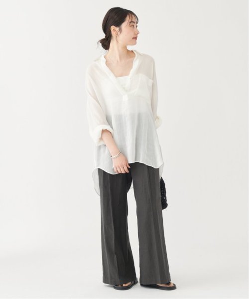 RAMIE LYOCELL LOOSE ブラウス 