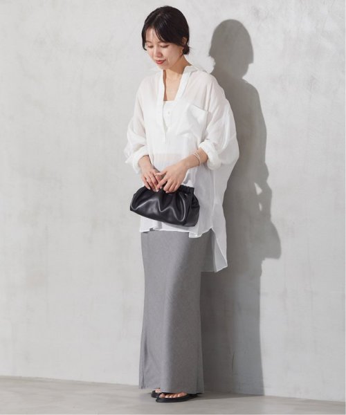 RAMIE LYOCELL LOOSE ブラウス 