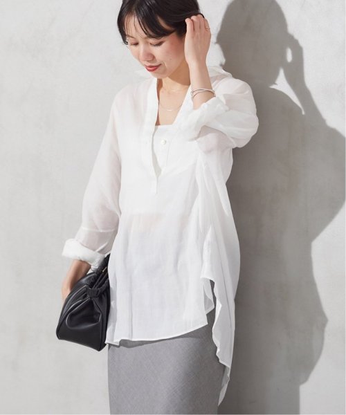 RAMIE LYOCELL LOOSE ブラウス 