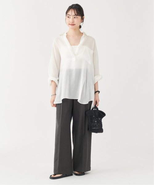 RAMIE LYOCELL LOOSE ブラウス 