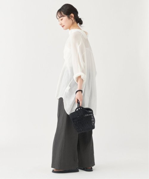 RAMIE LYOCELL LOOSE ブラウス 