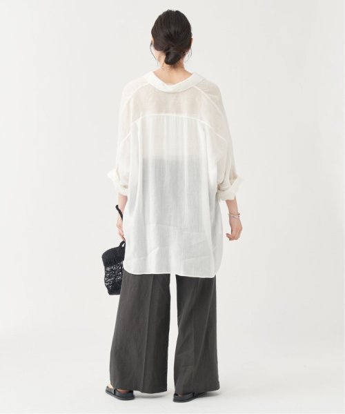 RAMIE LYOCELL LOOSE ブラウス 