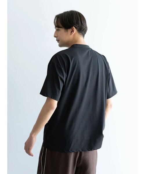 CRAFT STANDARD BOUTIQUE(クラフトスタンダードブティック)/フェイクレザーパッチハーフスリーブ TEE/img03