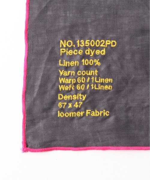EDIFICE(エディフィス)/LOOMER (ルーマー) Embroidery Cloth－small LM124－LC048/img03