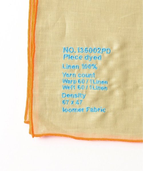 EDIFICE(エディフィス)/LOOMER (ルーマー) Embroidery Cloth－small LM124－LC048/img06