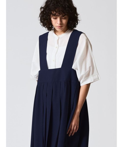 mizuiro ind プリーツジャンパー スカート mizuiro ind