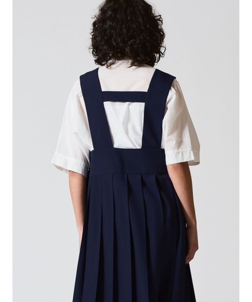 mizuiro ind プリーツジャンパー スカート mizuiro ind