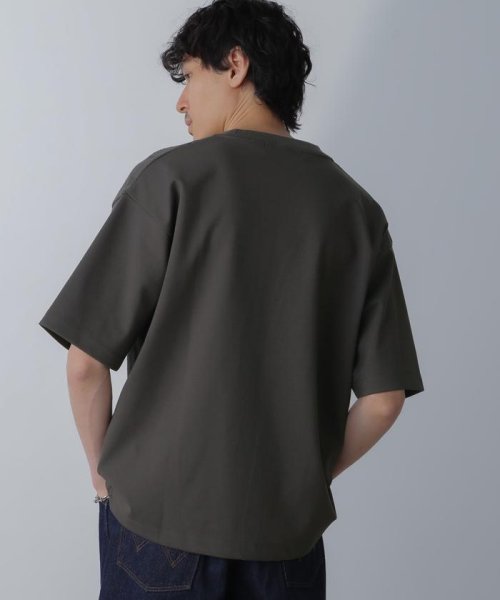 nano・universe(ナノ・ユニバース)/ツートーン切り替えTシャツ 半袖/img15