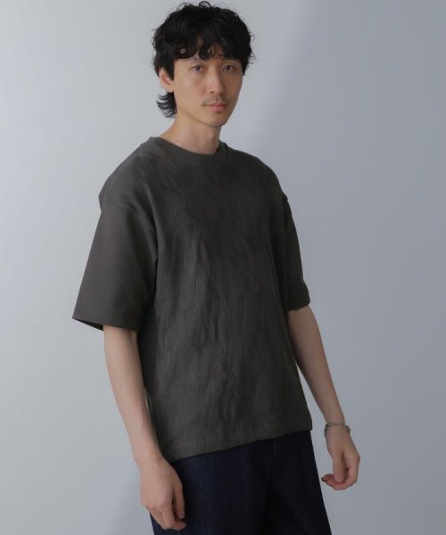 nano・universe(ナノ・ユニバース)/ツートーン切り替えTシャツ 半袖/img16