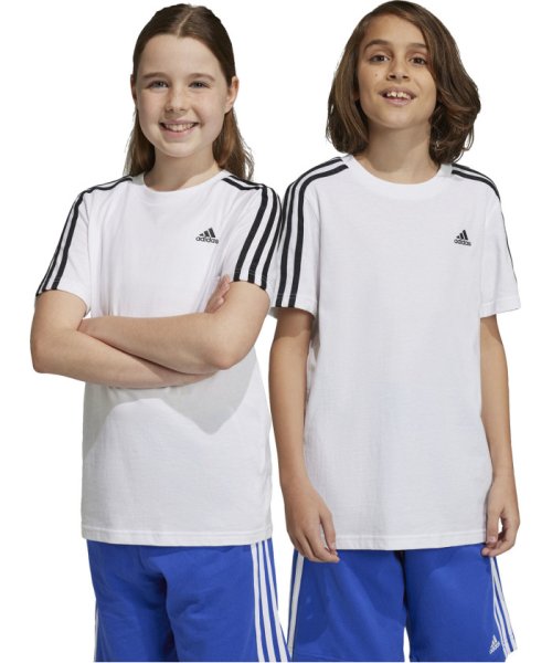 Adidas(アディダス)/adidas アディダス エッセンシャルズ スリーストライプス コットン半袖Tシャツ ECN59/img30