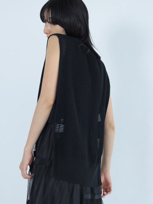 チュールレイヤードワンピース 9号 cm 着丈