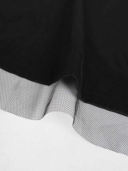 チュールレイヤードワンピース 9号 cm 着丈