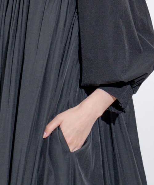 デザインヨーク切替ギャザーワンピース 人気・おすすめ｜使いやすい・旅行におすすめ 品質保証 全国発送 在庫限り