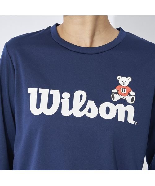 Wilson(ウィルソン)/Lビッグロゴドライ長袖Tシャツ/img04