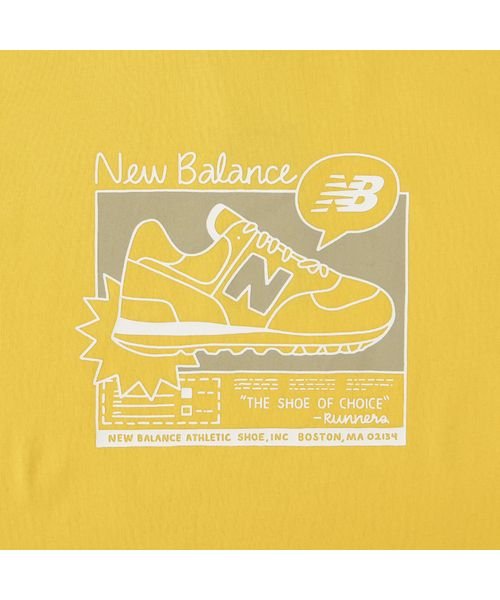 new balance(ニューバランス)/吸水速乾 Graphic ショートスリーブTシャツ/img03