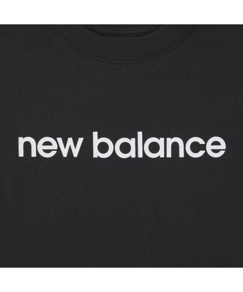 new balance(ニューバランス)/吸水速乾 Linear logo ショートスリーブTシャツ/img03