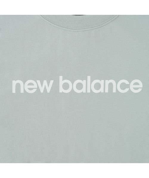 new balance(ニューバランス)/吸水速乾 Linear logo ショートスリーブTシャツ/img03