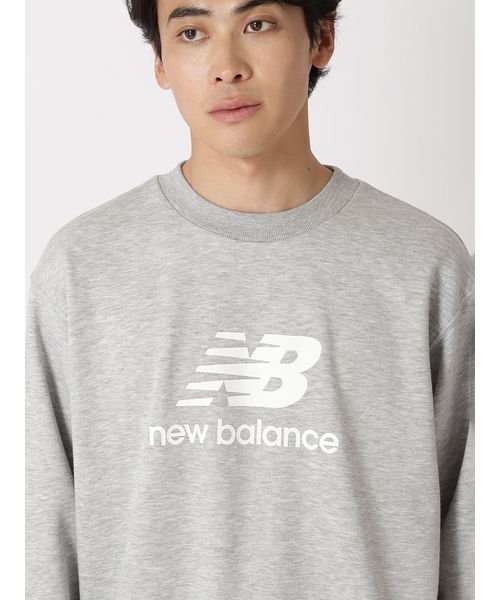 new balance(ニューバランス)/Sport Essentials Stacked Logo スウェットクルー/img05