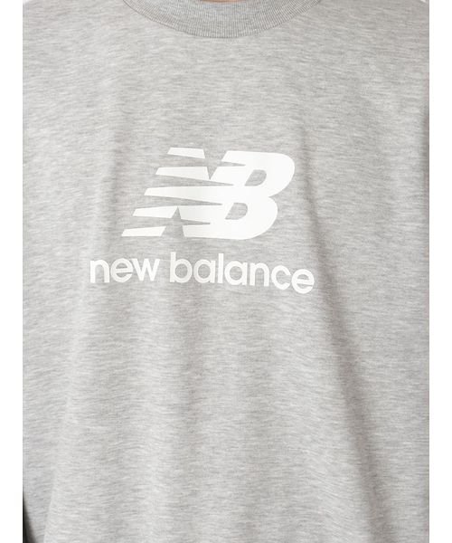 new balance(ニューバランス)/Sport Essentials Stacked Logo スウェットクルー/img06