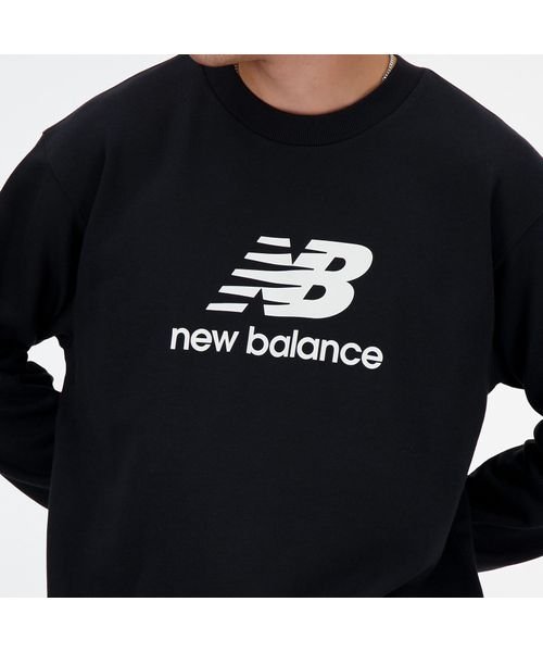 new balance(ニューバランス)/Sport Essentials Stacked Logo スウェットクルー/img03