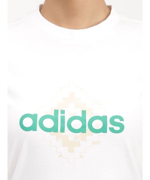 adidas(adidas)/W WOVN グラフィックTシャツ/img05