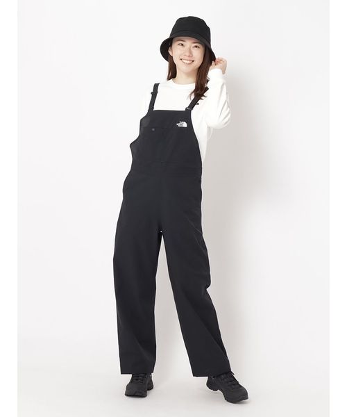 ノースフェイス オーバーオール黒 TNF Be Free Overall (TNFビーフリー