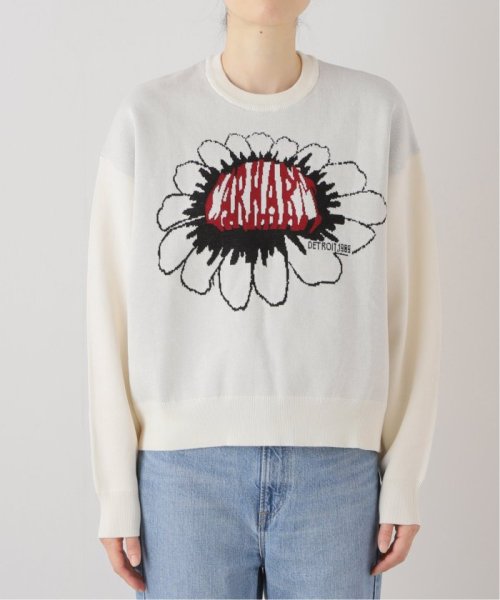 CARHARTT W PIXEL FLOWER SWEATER I033042 CARHARTT