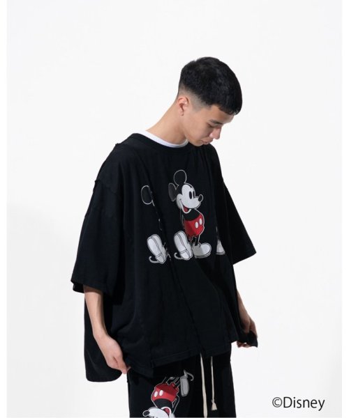 JOINT WORKS(ジョイントワークス)/DISCOVERED “Disney Collection”＜Mickey＞ Wide Mickey Tee/img05